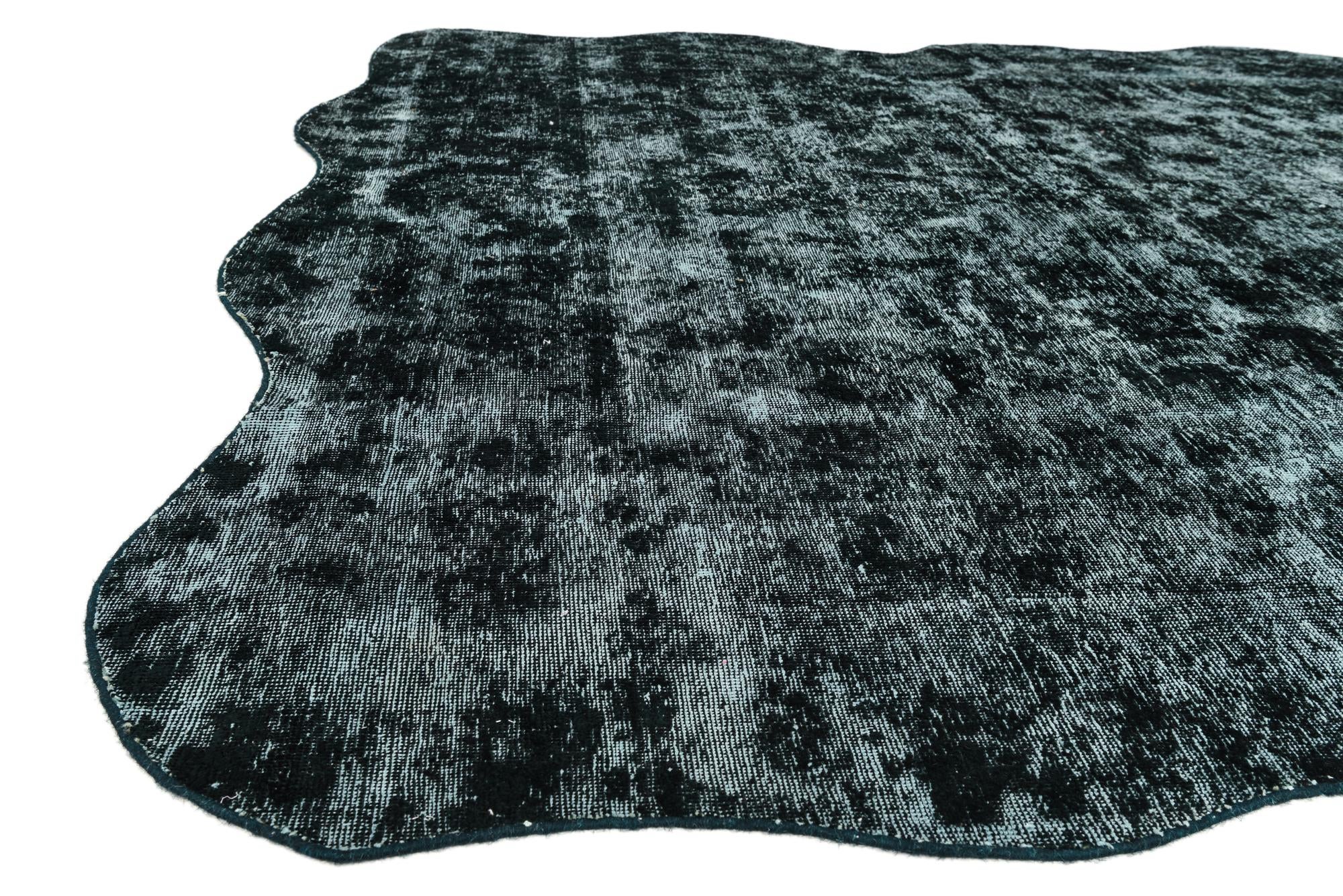 7' 3 x 11' 7 Hand Knotted Ultra Vintage Persian Wool Rug