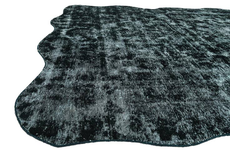 Detail image of 7' 3 x 11' 7 Hand Knotted Ultra Vintage Persian Wool Rug