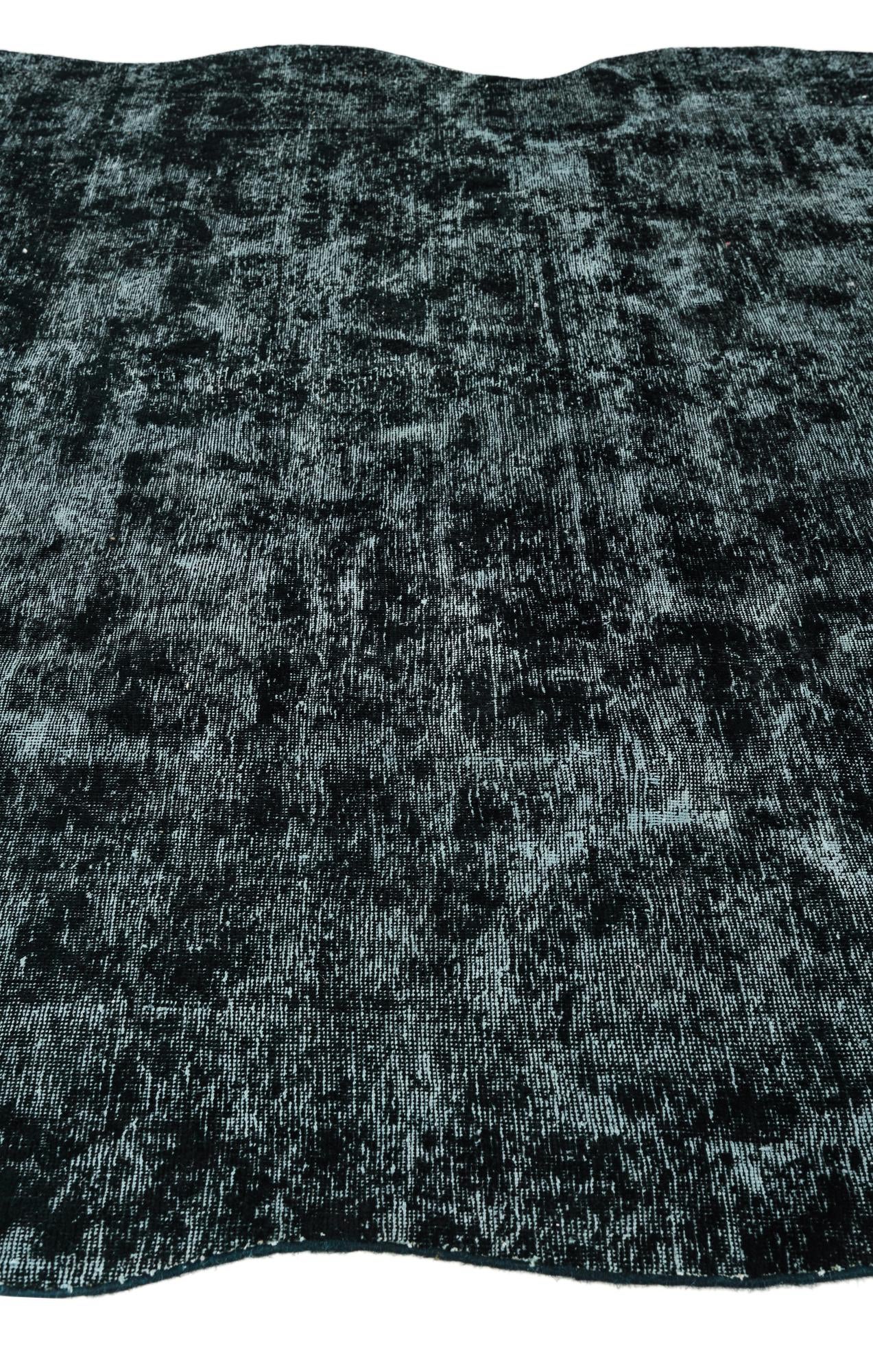 7' 3 x 11' 7 Hand Knotted Ultra Vintage Persian Wool Rug