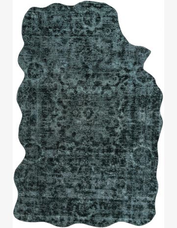 7' 3 x 11' 7 Hand Knotted Ultra Vintage Persian Wool Rug