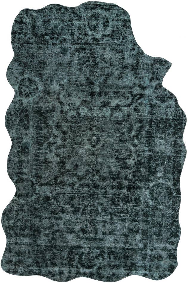Detail image of 7' 3 x 11' 7 Hand Knotted Ultra Vintage Persian Wool Rug