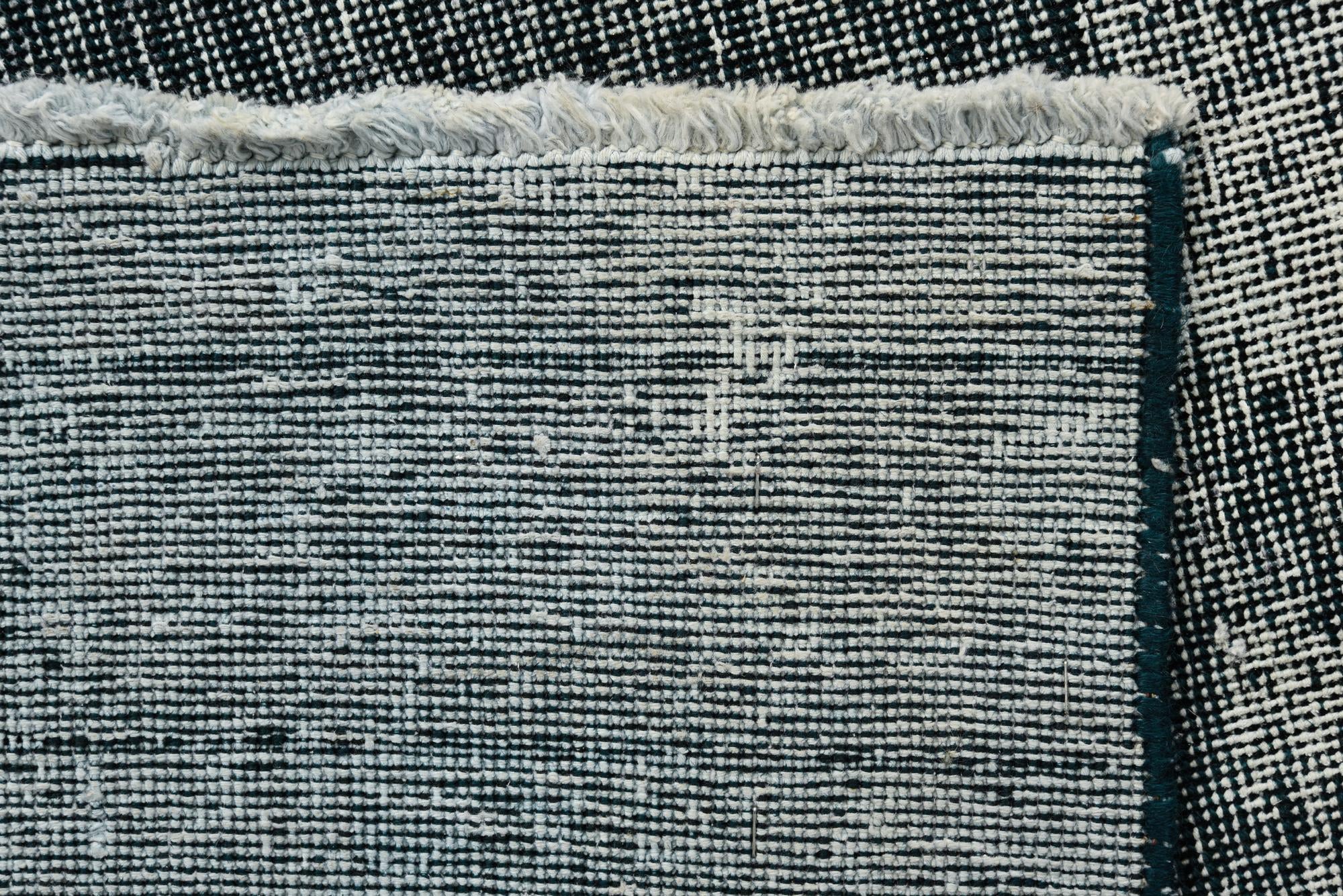 9' x 12' 3 Hand Knotted Ultra Vintage Persian Wool Rug