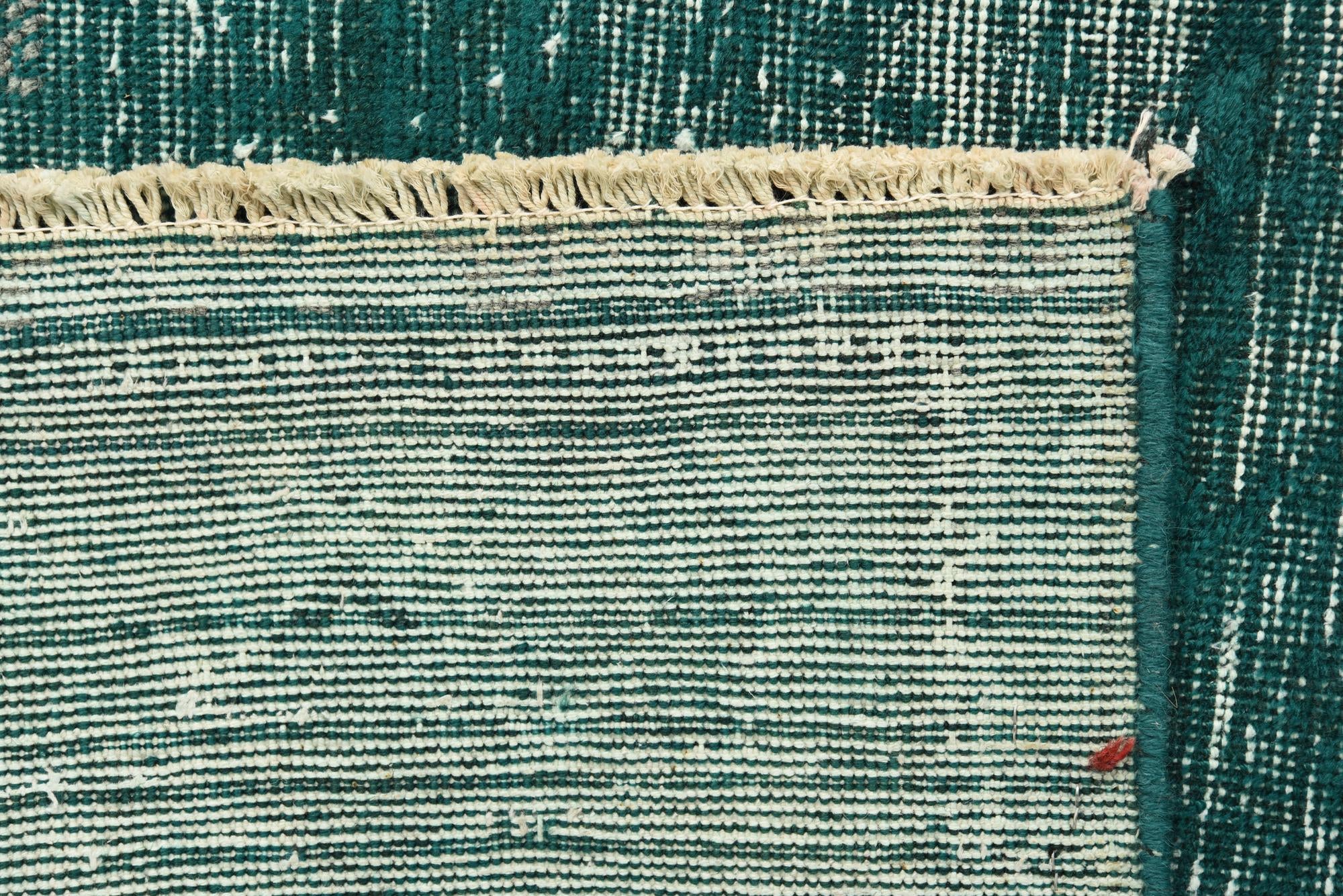 6' 5 x 9' 6 Hand Knotted Ultra Vintage Persian Wool Rug