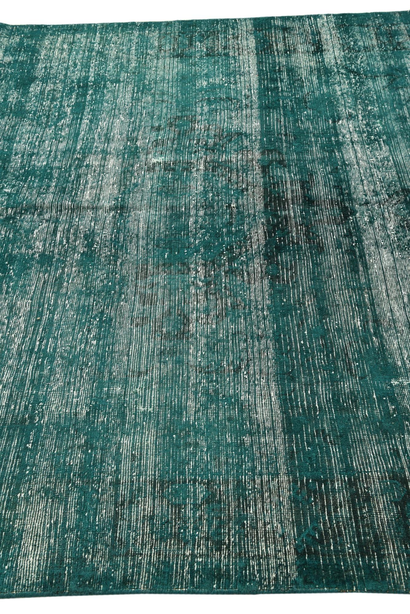6' 5 x 9' 6 Hand Knotted Ultra Vintage Persian Wool Rug