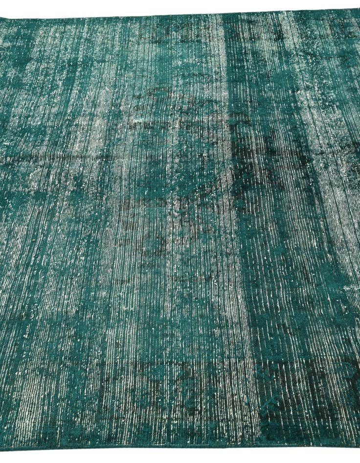 Detail image of 6' 5 x 9' 6  Hand Knotted Ultra Vintage Persian Wool Rug