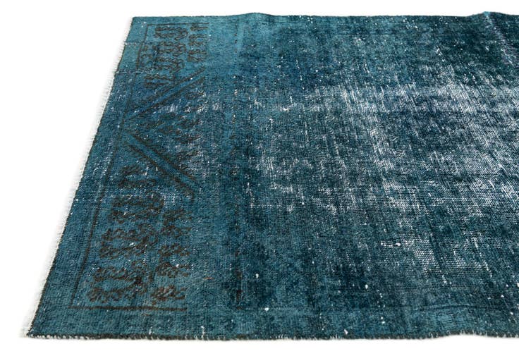 Detail image of 3' 2 x 5' 9 Hand Knotted Ultra Vintage Persian Wool Rug