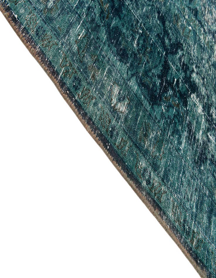 Detail image of 9' 10 x 12' 3  Hand Knotted Ultra Vintage Persian Wool Rug