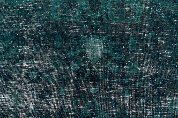 Detail image of 9' 10 x 12' 3 Hand Knotted Ultra Vintage Persian Wool Rug
