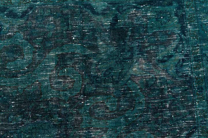 9' 10 x 12' 3 Hand Knotted Ultra Vintage Persian Wool Rug