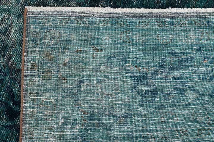 9' 10 x 12' 3 Hand Knotted Ultra Vintage Persian Wool Rug