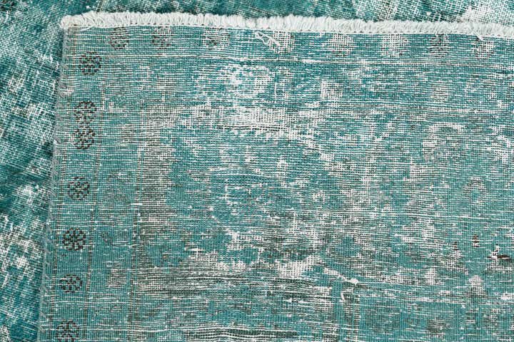 9' x 12' 9 Hand Knotted Ultra Vintage Wool Rug