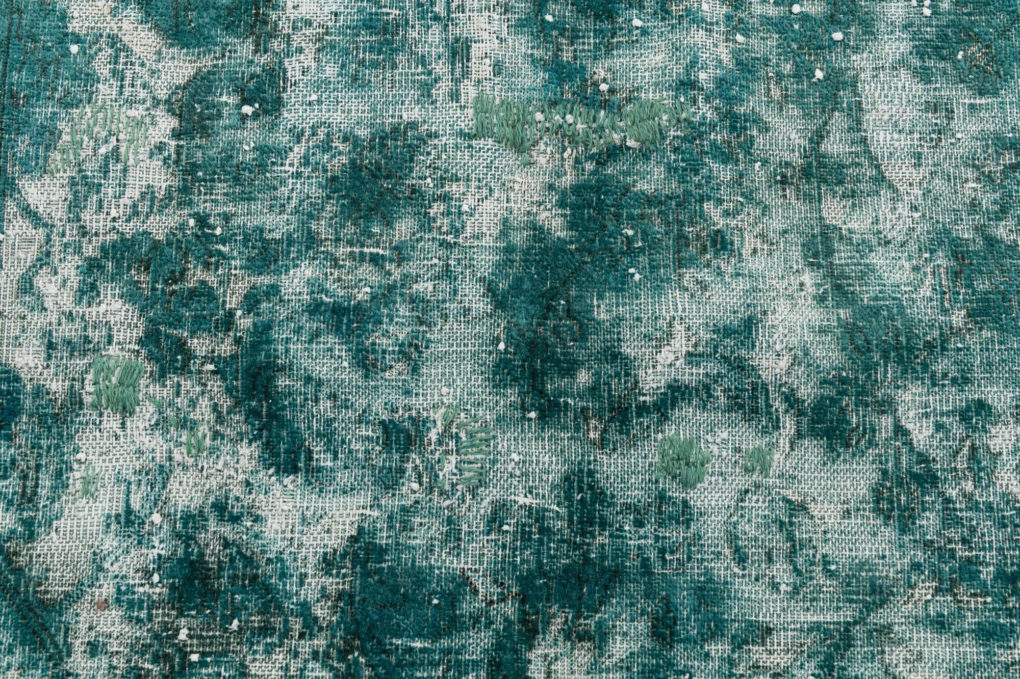 9' x 12' 9 Hand Knotted Ultra Vintage Wool Rug