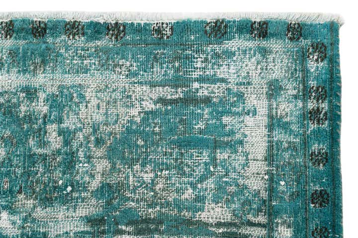 9' x 12' 9 Hand Knotted Ultra Vintage Wool Rug
