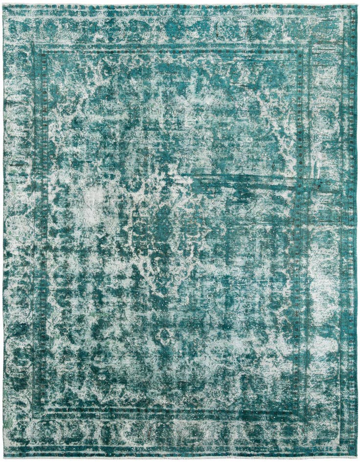Detail image of 9' x 12' 9 Hand Knotted Ultra Vintage Wool Rug