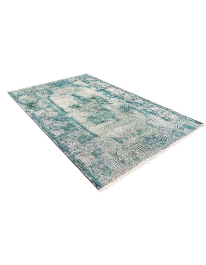 3' x 4' 8 Hand Knotted Ultra Vintage Persian Wool Rug