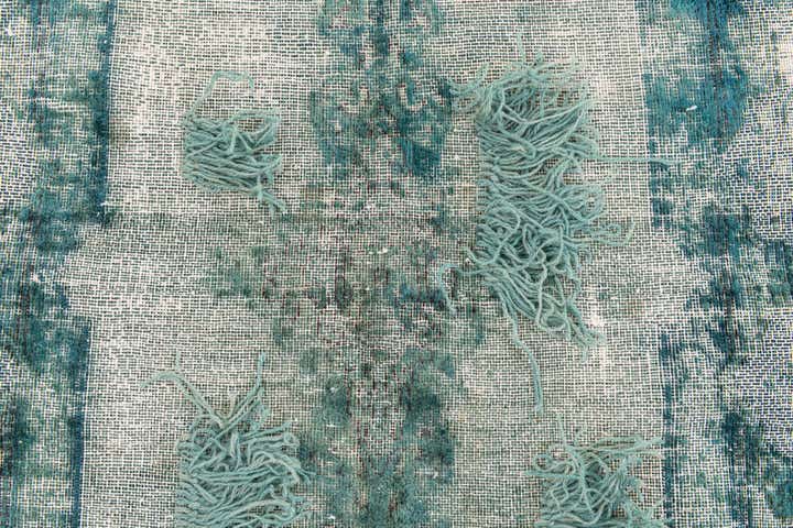 3' x 4' 8 Hand Knotted Ultra Vintage Persian Wool Rug