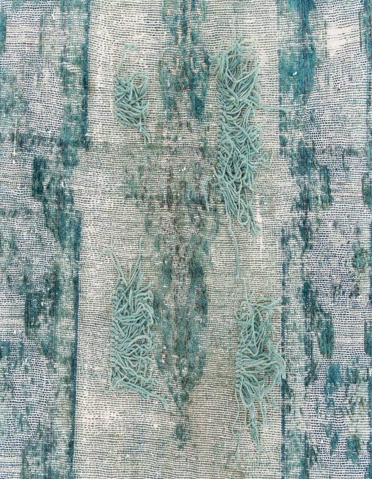 Detail image of 3' x 4' 8  Hand Knotted Ultra Vintage Persian Wool Rug