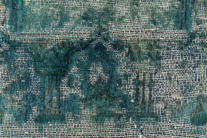 3' x 4' 8 Hand Knotted Ultra Vintage Persian Wool Rug