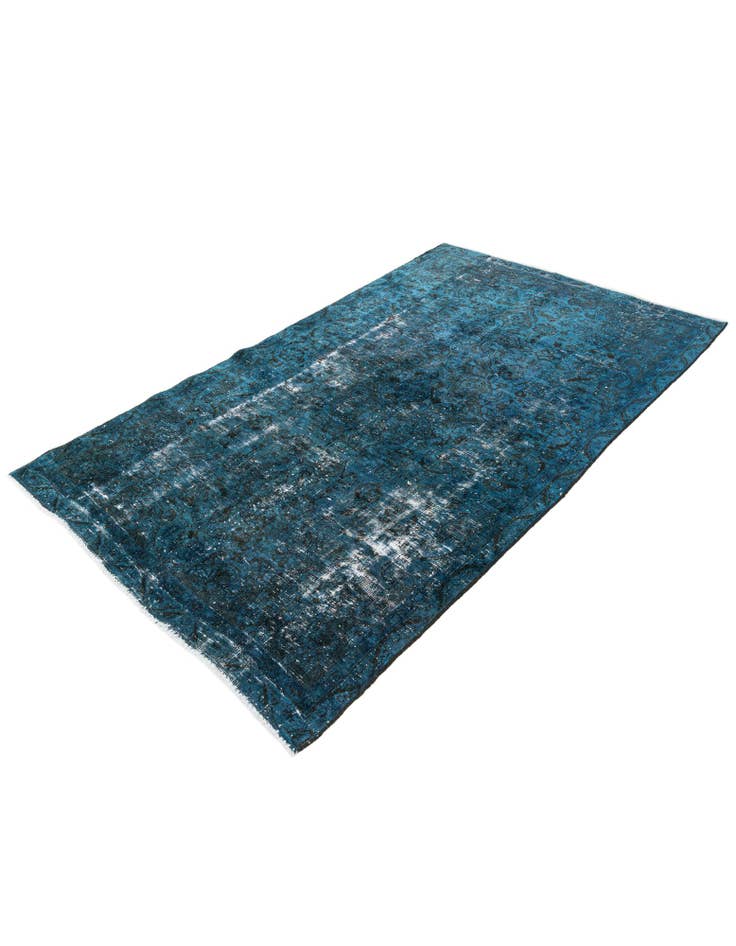 Detail image of 4' 5 x 7' 5 Hand Knotted Ultra Vintage Persian Wool Rug