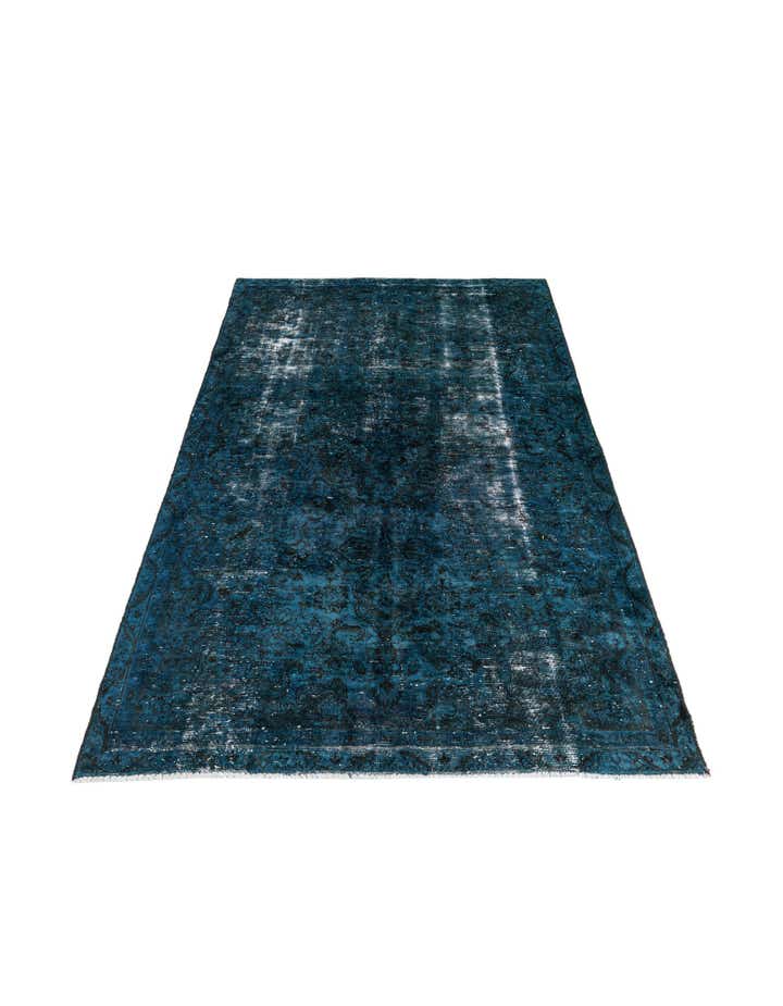 4' 5 x 7' 5 Hand Knotted Ultra Vintage Persian Wool Rug