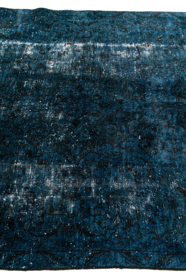 Detail image of 4' 5 x 7' 5 Hand Knotted Ultra Vintage Persian Wool Rug