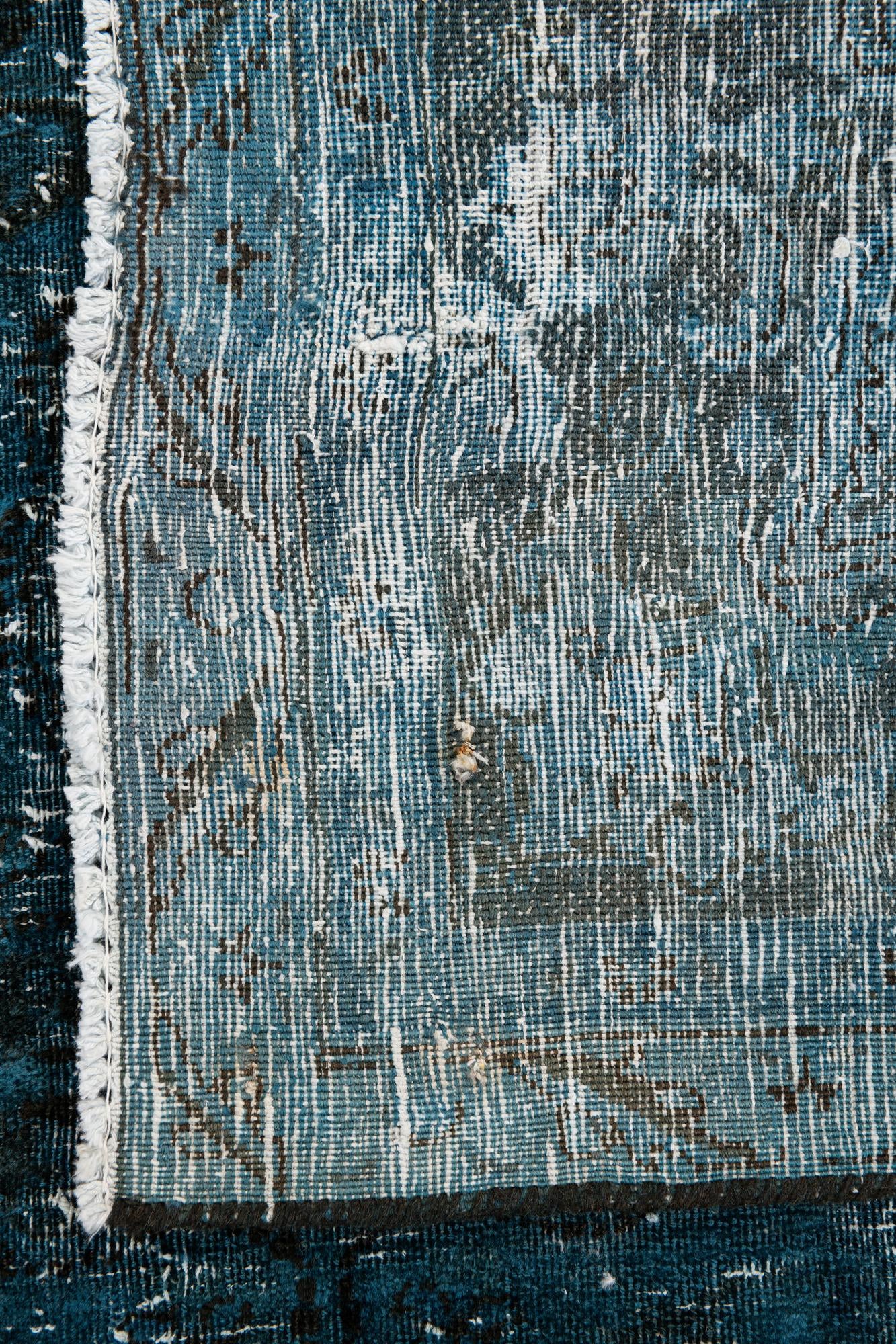 4' 5 x 7' 5 Hand Knotted Ultra Vintage Persian Wool Rug