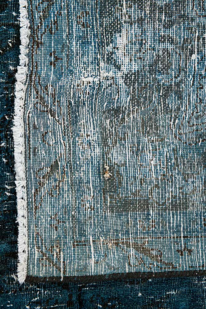 4' 5 x 7' 5 Hand Knotted Ultra Vintage Persian Wool Rug