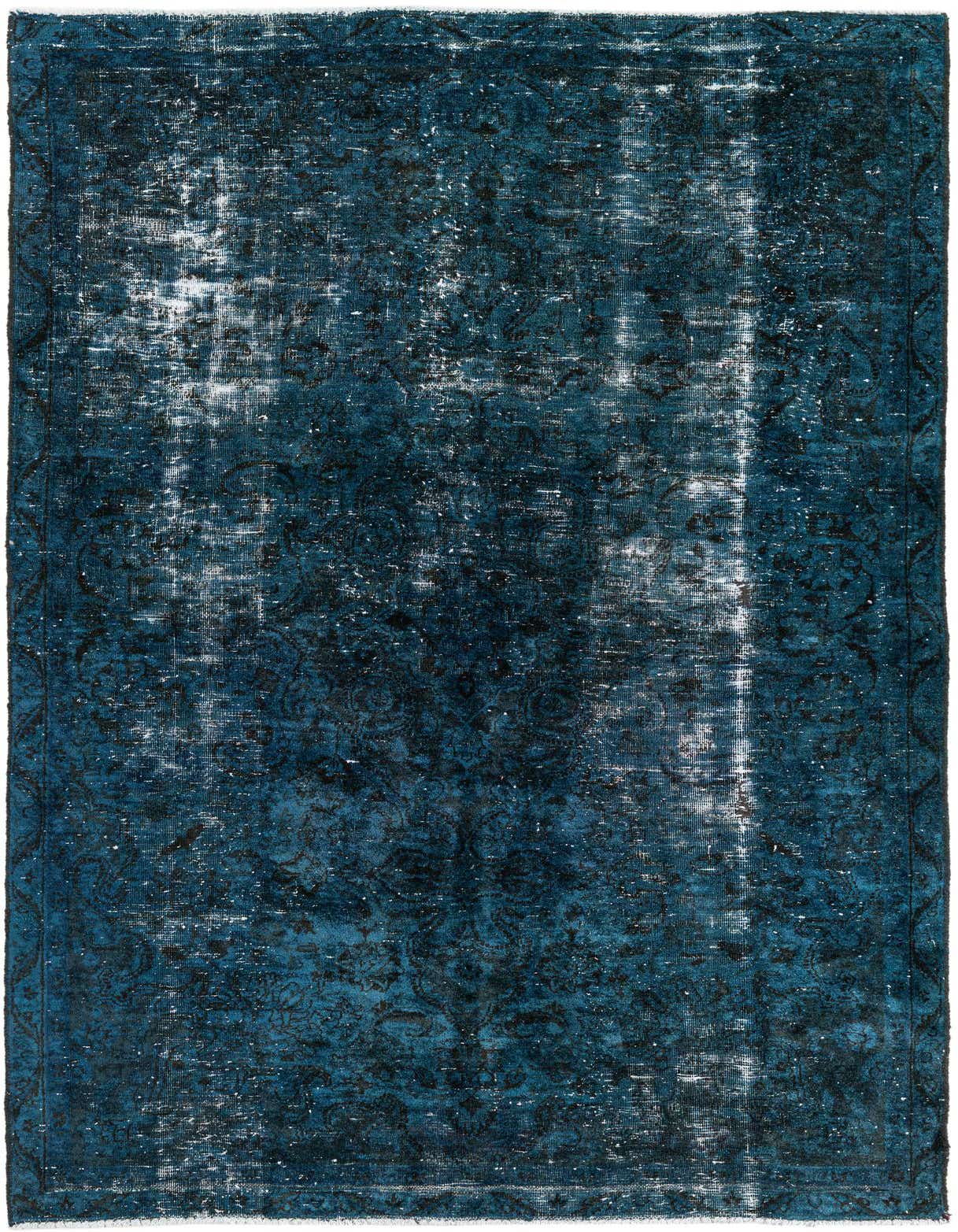 Primary image 4' 5 x 7' 5  Hand Knotted Ultra Vintage Persian Wool Rug