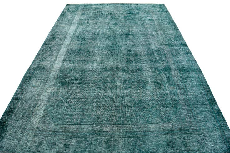 Detail image of 6' 7 x 9' 7 Hand Knotted Ultra Vintage Persian Wool Rug