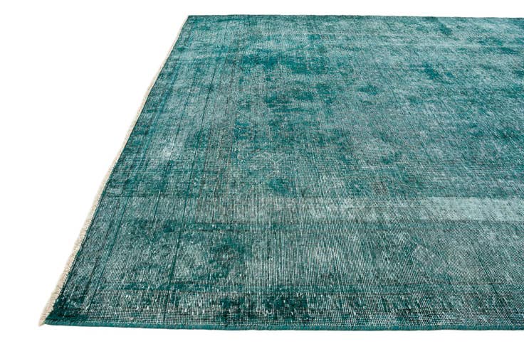 Detail image of 6' 7 x 9' 7 Hand Knotted Ultra Vintage Persian Wool Rug