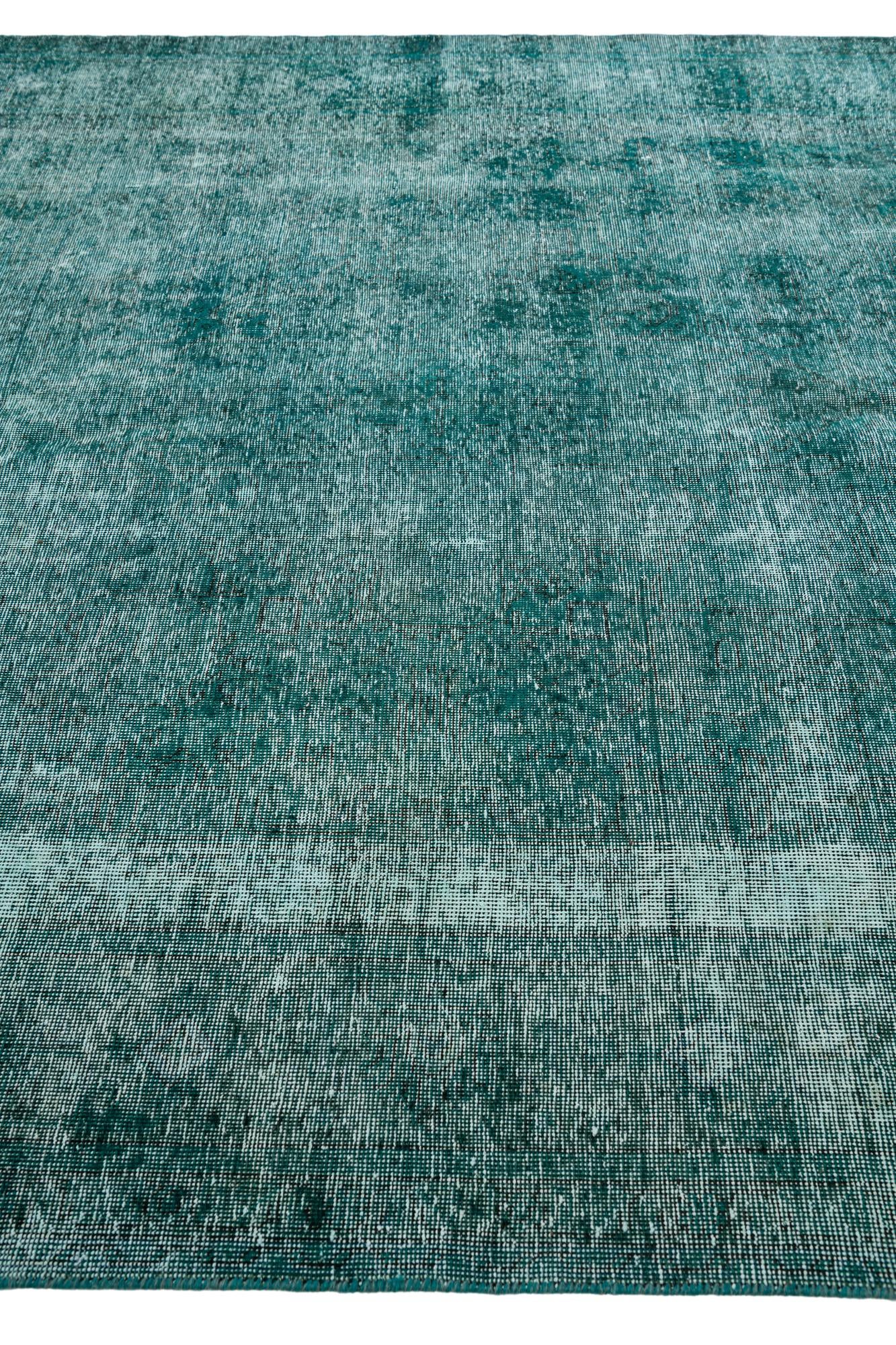 6' 7 x 9' 7 Hand Knotted Ultra Vintage Persian Wool Rug