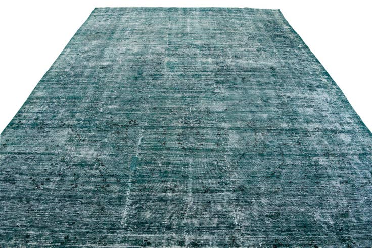 Detail image of 9' 5 x 12' 1 Hand Knotted Ultra Vintage Persian Wool Rug