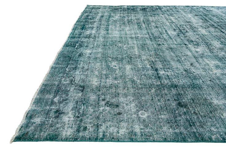 Detail image of 9' 5 x 12' 1 Hand Knotted Ultra Vintage Persian Wool Rug