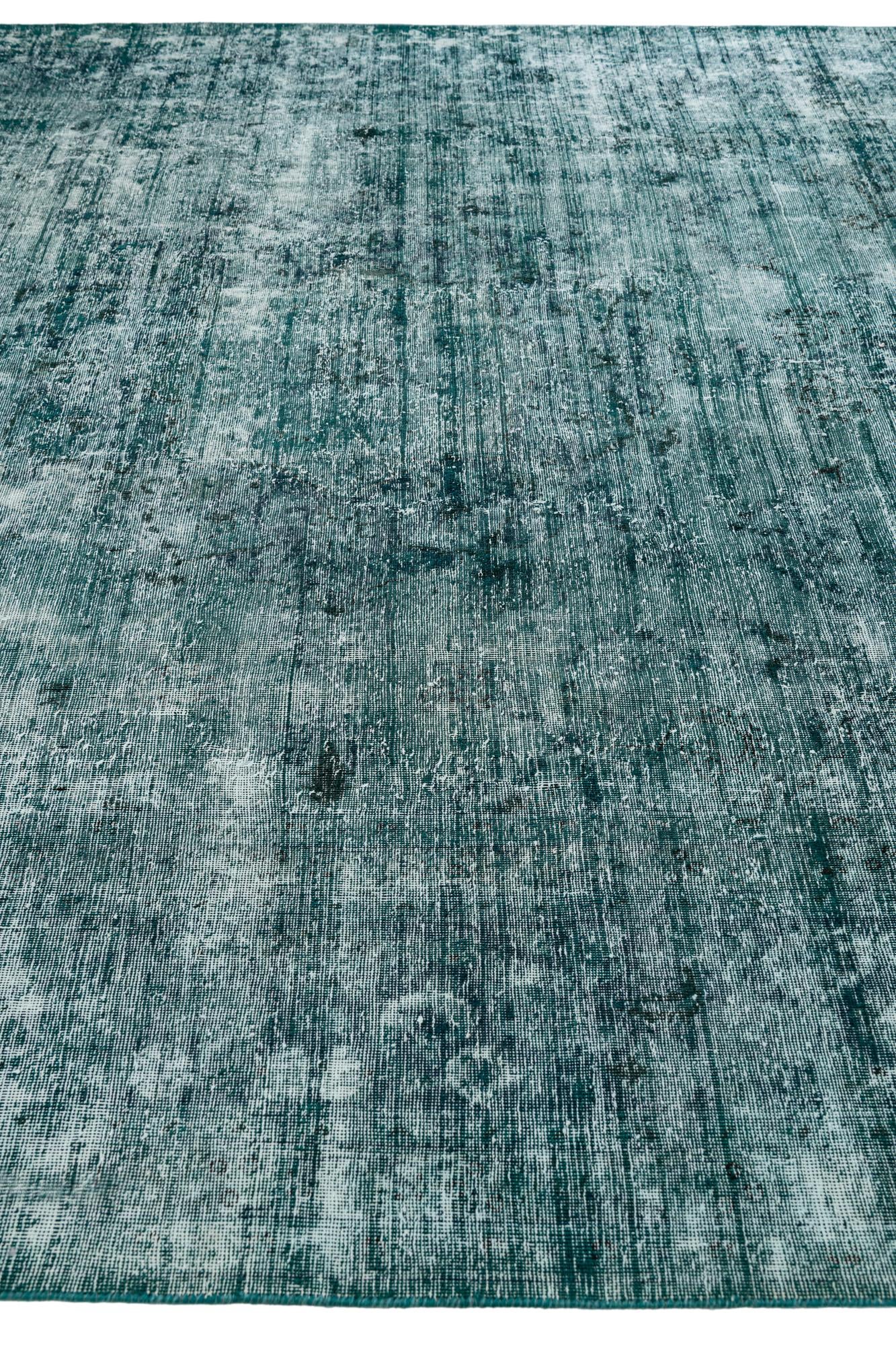9' 5 x 12' 1 Hand Knotted Ultra Vintage Persian Wool Rug