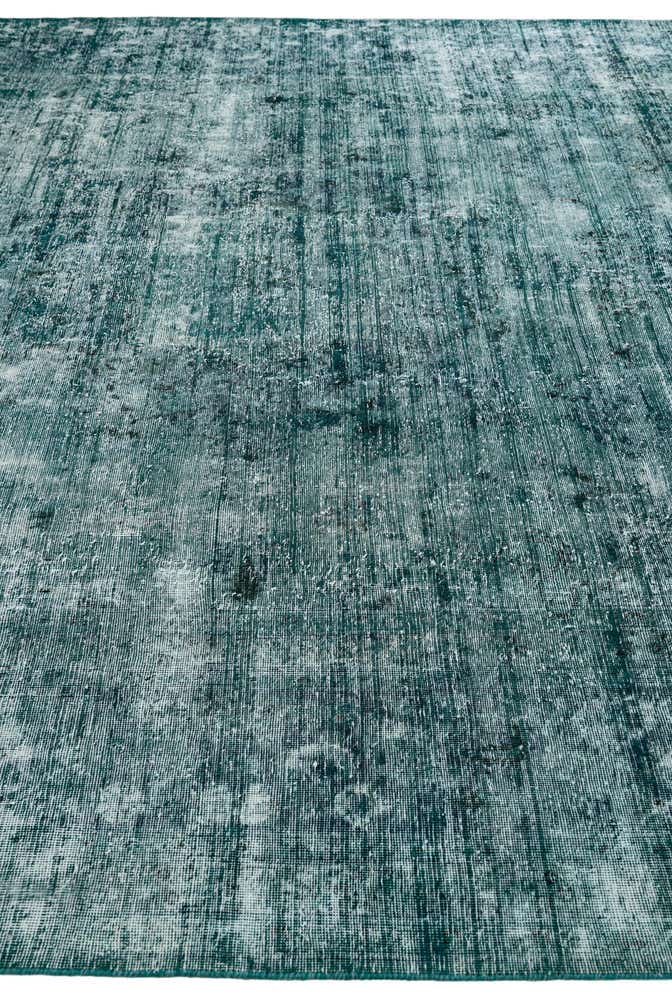 9' 5 x 12' 1 Hand Knotted Ultra Vintage Persian Wool Rug