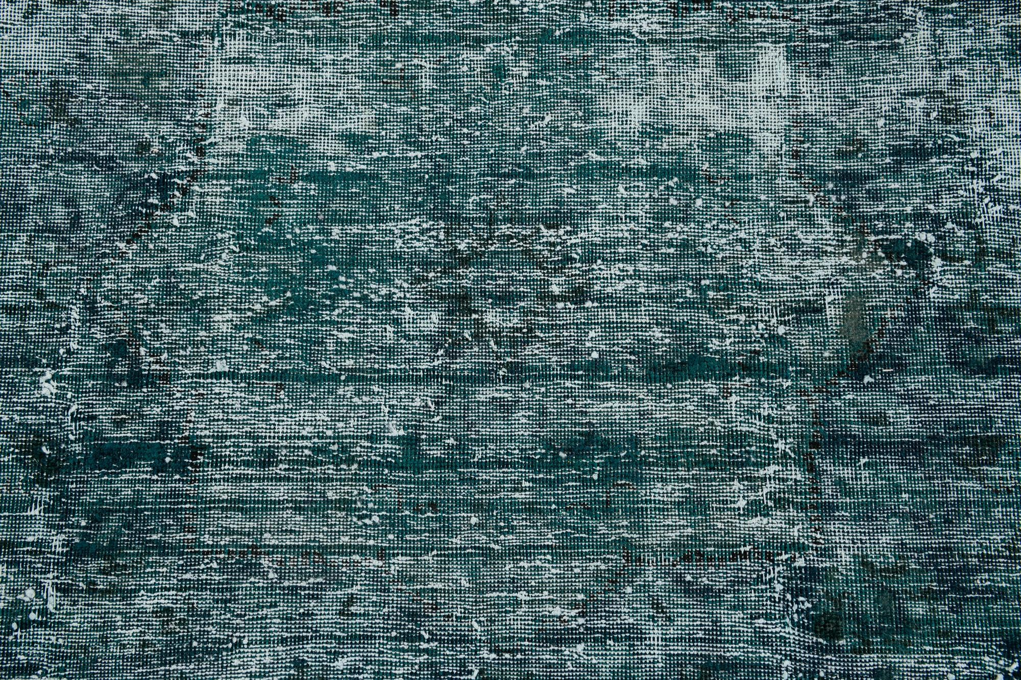 9' 5 x 12' 1 Hand Knotted Ultra Vintage Persian Wool Rug