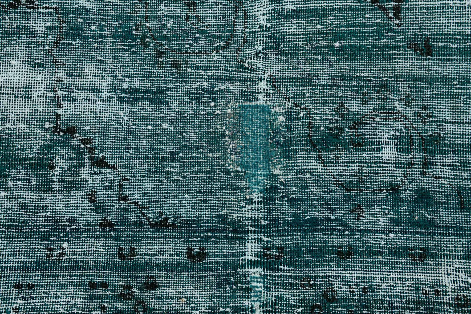 9' 5 x 12' 1 Hand Knotted Ultra Vintage Persian Wool Rug
