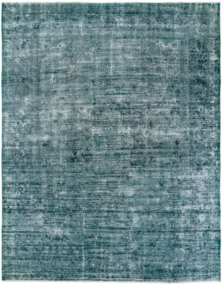 Detail image of 9' 5 x 12' 1 Hand Knotted Ultra Vintage Persian Wool Rug