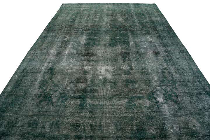 8' x 11' 6 Hand Knotted Ultra Vintage Persian Wool Rug