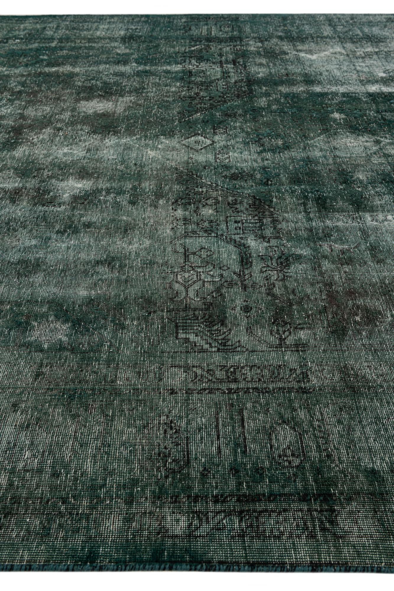 8' x 11' 6 Hand Knotted Ultra Vintage Persian Wool Rug