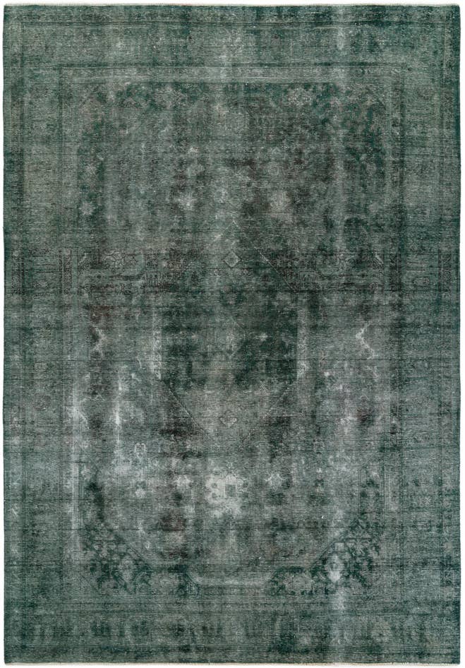 Detail image of 8' x 11' 6 Hand Knotted Ultra Vintage Persian Wool Rug