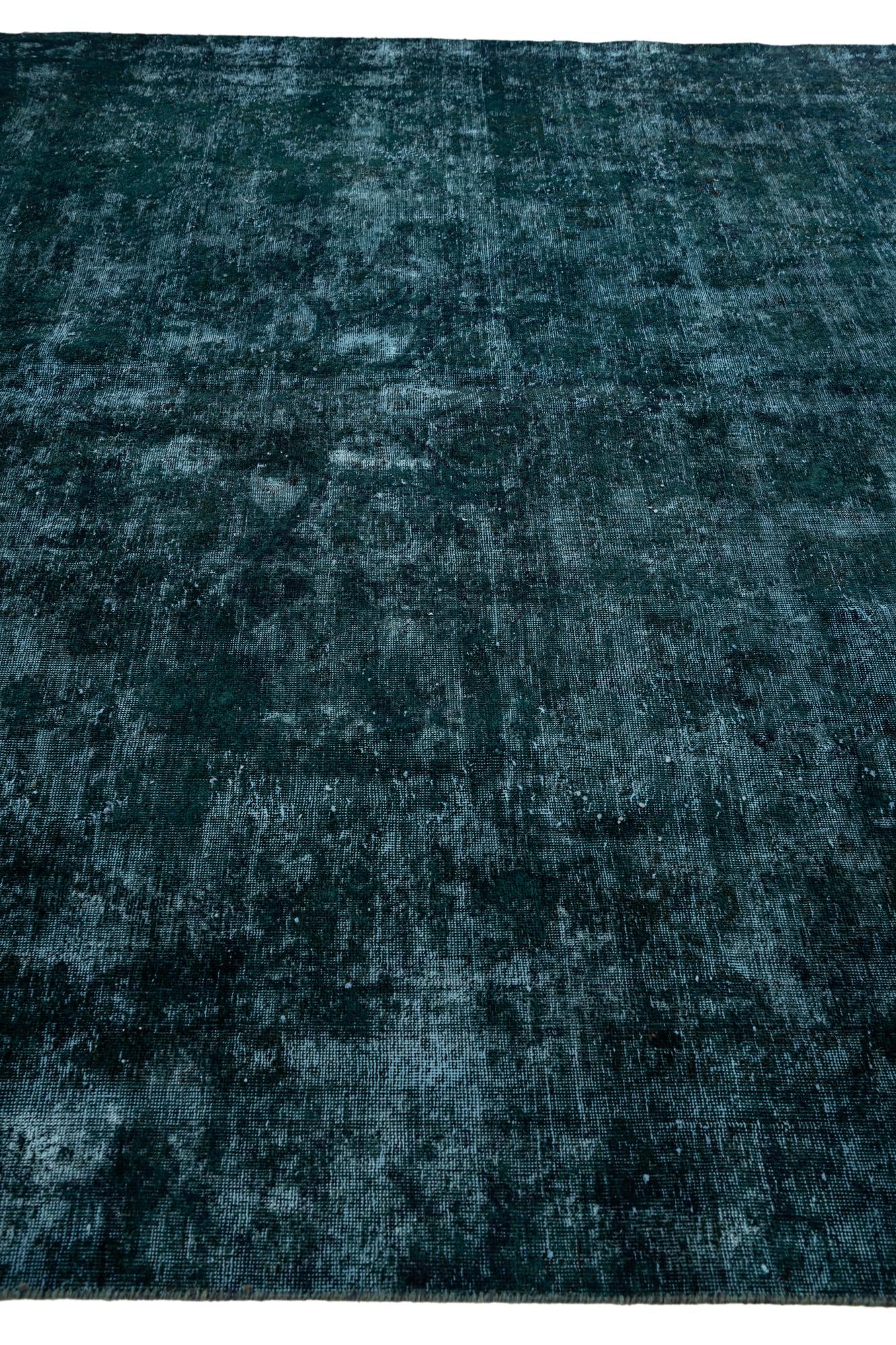 8' x 11' 8 Hand Knotted Ultra Vintage Persian Wool Rug