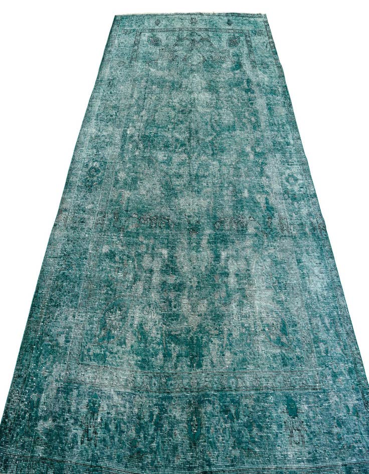 Detail image of 6' 5 x 9' 7  Hand Knotted Ultra Vintage Persian Wool Rug