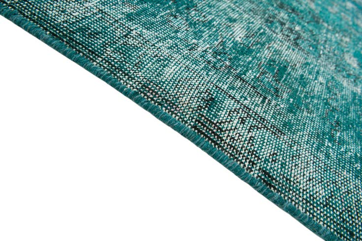 Detail image of 6' 5 x 9' 7 Hand Knotted Ultra Vintage Persian Wool Rug