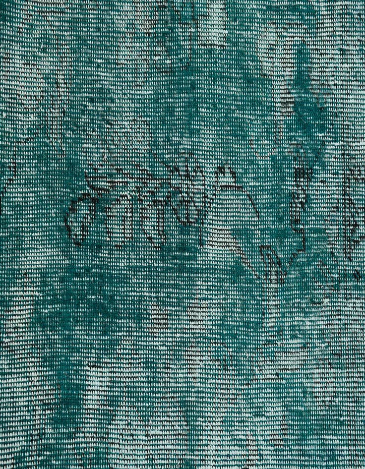 Detail image of 6' 5 x 9' 7  Hand Knotted Ultra Vintage Persian Wool Rug