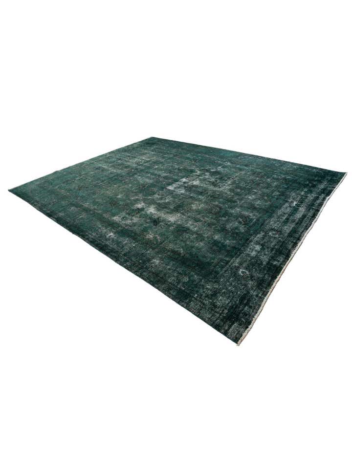 9' 9 x 12' 3 Hand Knotted Ultra Vintage Persian Wool Rug
