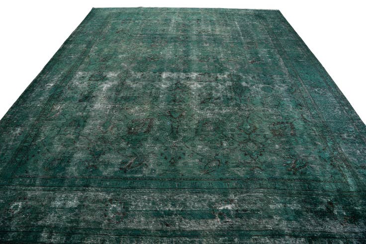 Detail image of 9' 9 x 12' 3 Hand Knotted Ultra Vintage Persian Wool Rug