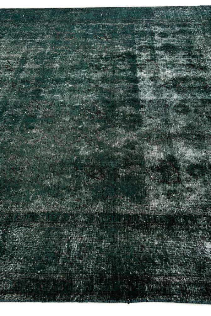 9' 9 x 12' 3 Hand Knotted Ultra Vintage Persian Wool Rug