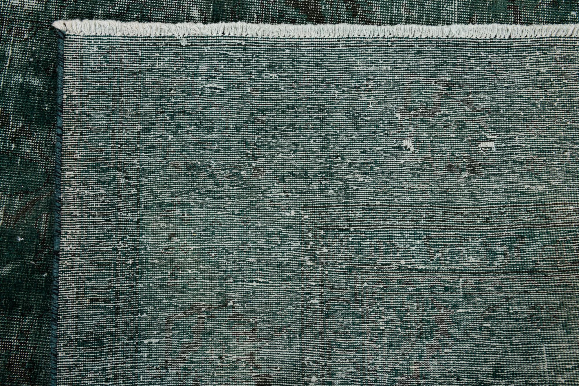 9' 9 x 12' 3 Hand Knotted Ultra Vintage Persian Wool Rug