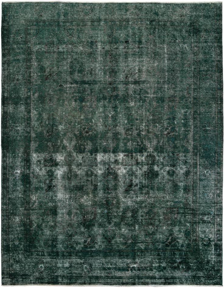Detail image of 9' 9 x 12' 3 Hand Knotted Ultra Vintage Persian Wool Rug